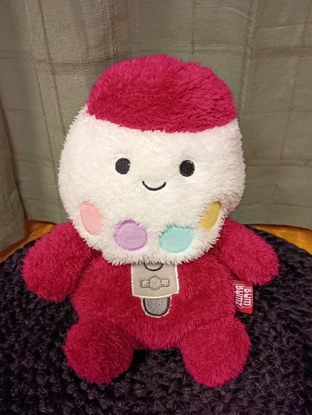 Kellytoy BumBumz By Russ Zack The Gumball Machine Plush Size 9"